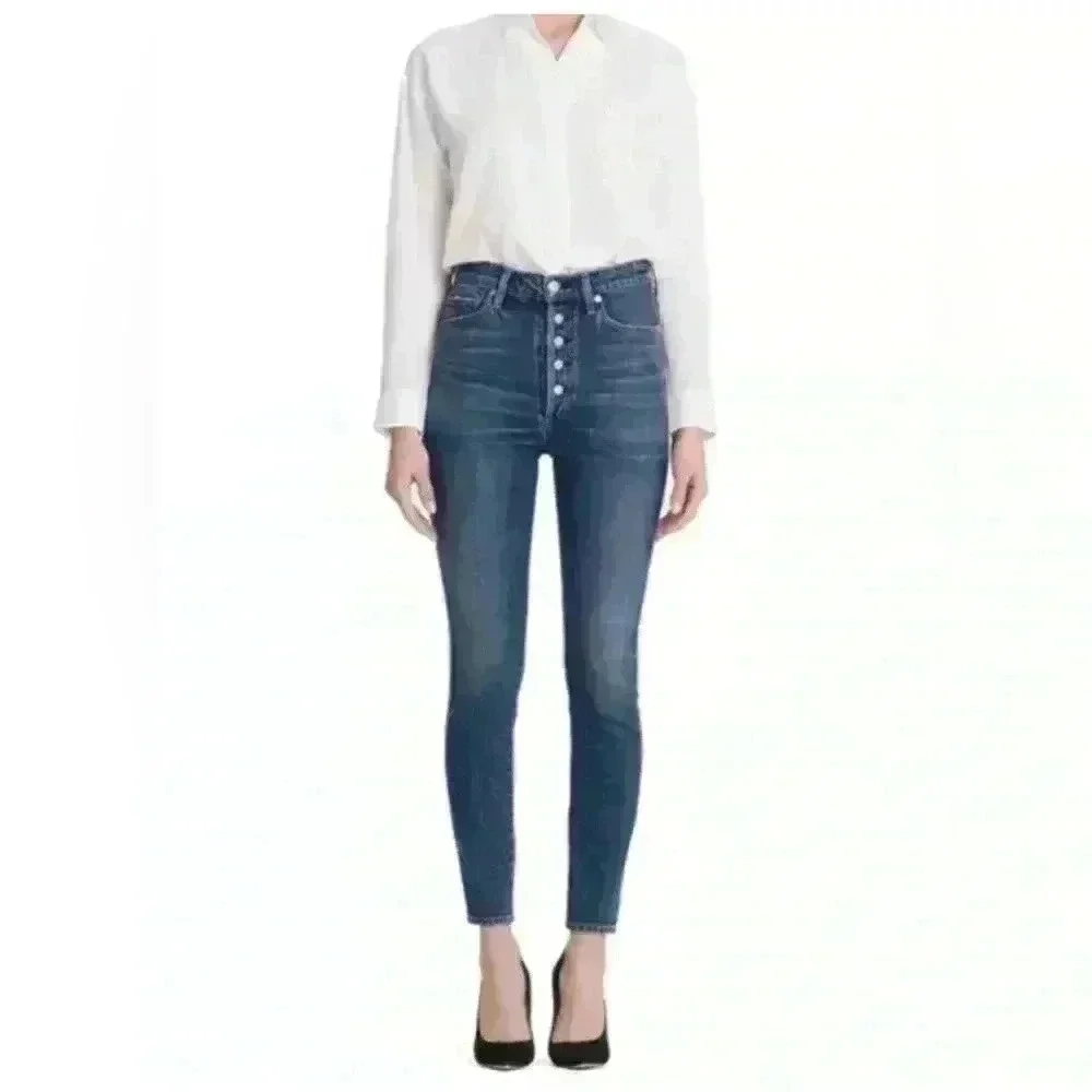 Citizens of Humanity Olivia High-Rise Slim Ankle Jeans Size 25 - Picture 1 of 13